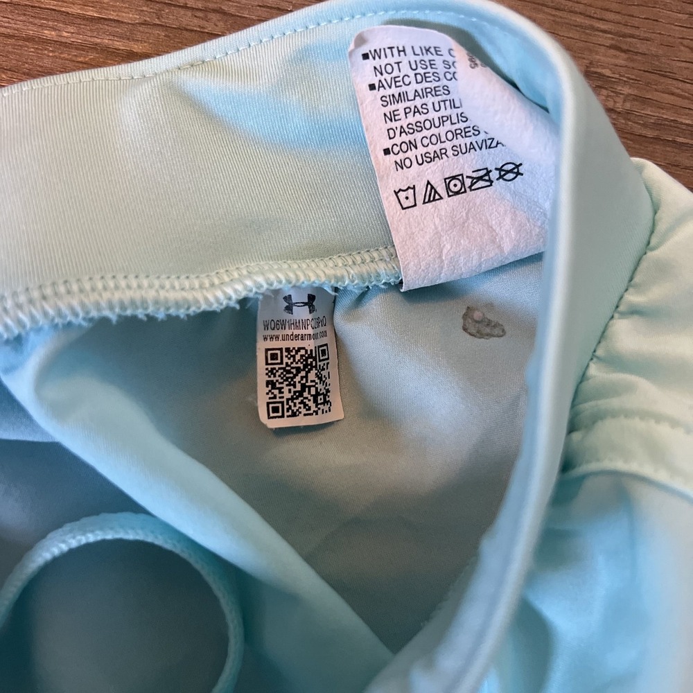 Under Armour Fly-By Running Shorts Kids Youth Medium Light Blue - Picture 3 of 6